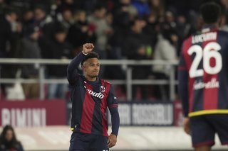 Dan Ndoye: un petit chef-d'oeuvre contre le Napoli. KEYSTONE/AP/Massimo Paolone
